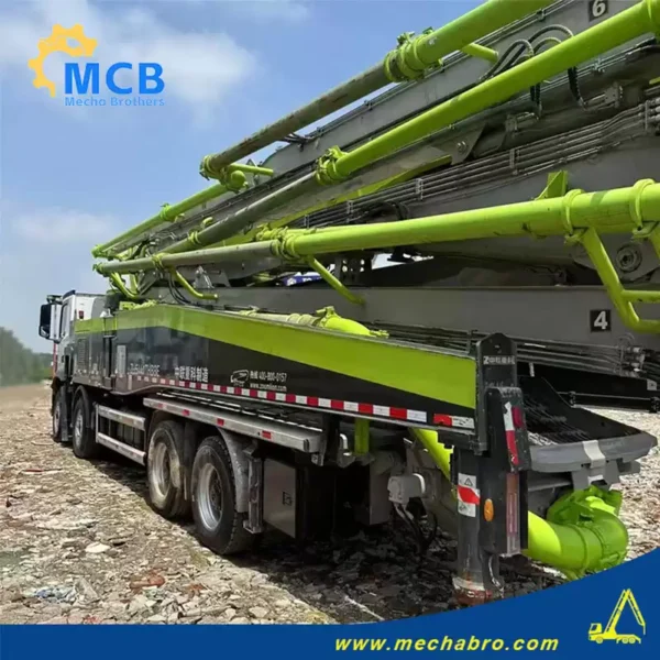 No. 240415P444, 2020 ZL 63m concrete pump truck