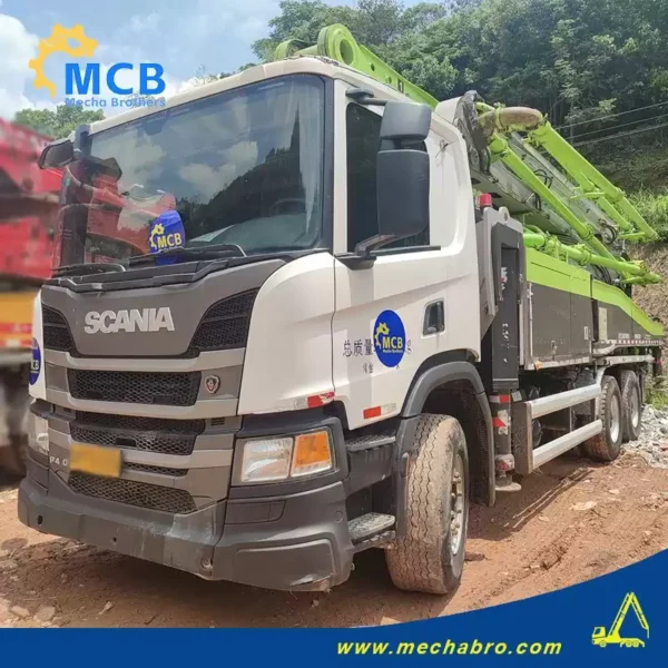 No. 240607P500, 2020 ZL 52m concrete pump truck