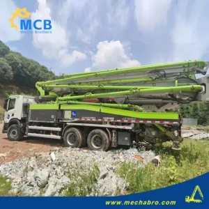 No. 240607P500, 2020 ZL 52m concrete pump truck