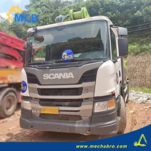 No. 240607P500, 2020 ZL 52m concrete pump truck