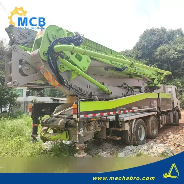 No. 240607P500, 2020 ZL 52m concrete pump truck