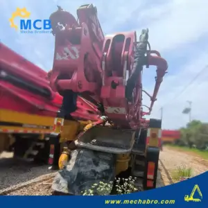 No. 240613P503, 2021 SY 51m concrete pump truck