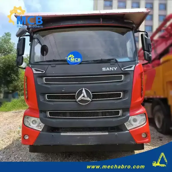 No. 240613P503, 2021 SY 51m concrete pump truck