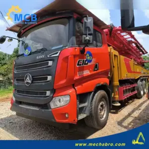 No. 240613P503, 2021 SY 51m concrete pump truck