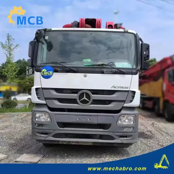 No. 240613P504, 2018 SY 56m concrete pump truck