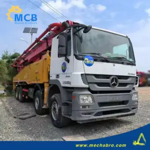 No. 240613P504, 2018 SY 56m concrete pump truck