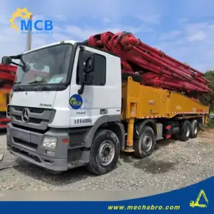 No. 240613P504, 2018 SY 56m concrete pump truck