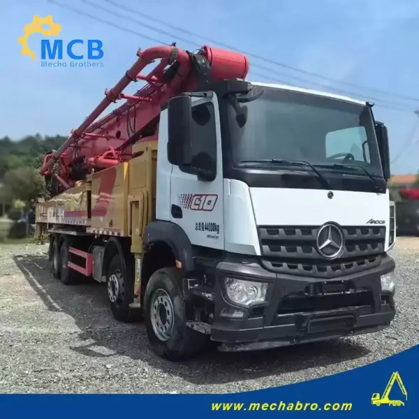 No. 240524P488, 2020 SY 62m concrete pump truck