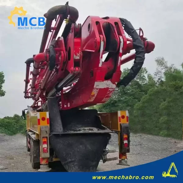 No. 240513P468, 2020 SY 56m concrete pump truck