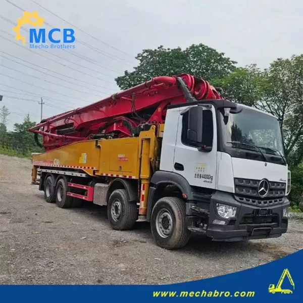 No. 240513P468, 2020 SY 56m concrete pump truck