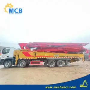 No. 240418P445, 2020 SY 62m concrete pump truck