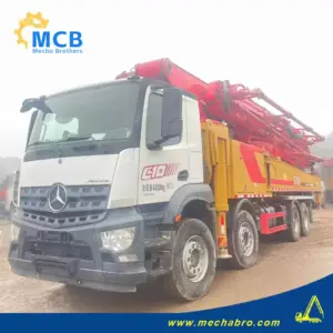 No. 240418P445, 2020 SY 62m concrete pump truck
