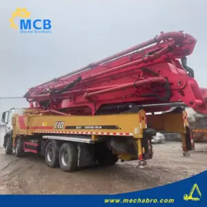 No. 240418P445, 2020 SY 62m concrete pump truck