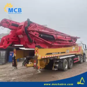 No. 240418P445, 2020 SY 62m concrete pump truck