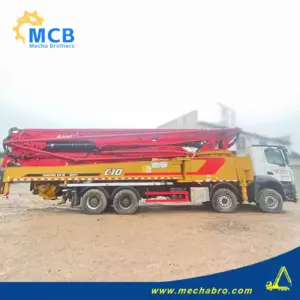 No. 240418P445, 2020 SY 62m concrete pump truck