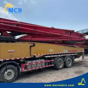 No. 240418P446, 2021 SY 56m concrete pump truck