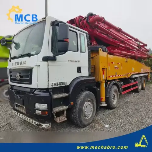 No. 240422P447, 2020 SY 56m concrete pump truck