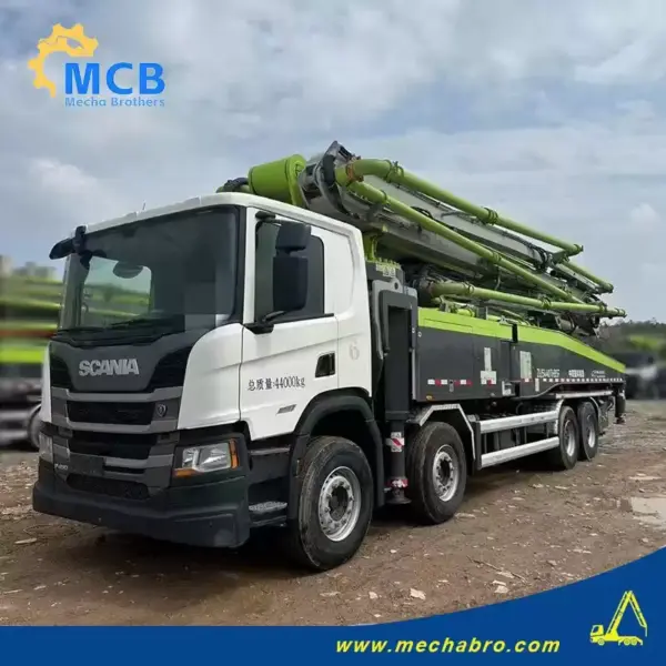 1718695428471847.jpg.webp No. 240423P451, 2020 Zoomlion 56m concrete pump truck