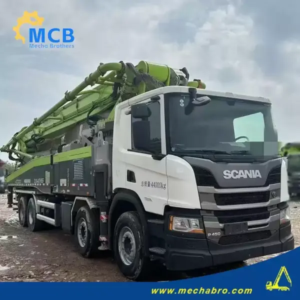 1718695429188202.jpg.webp No. 240423P451, 2020 Zoomlion 56m concrete pump truck