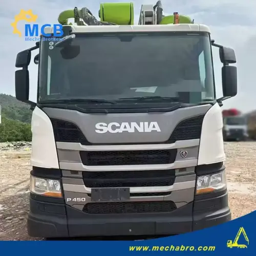 No. 240423P451, 2020 Zoomlion 56m concrete pump truck