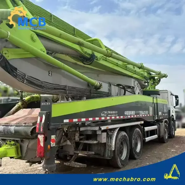 1718695435420953.jpg.webp No. 240423P451, 2020 Zoomlion 56m concrete pump truck