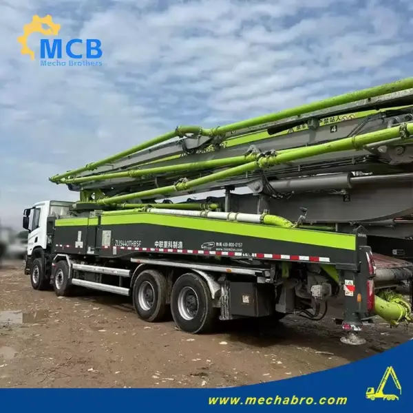 1718695437180507.jpg.webp No. 240423P451, 2020 Zoomlion 56m concrete pump truck