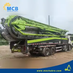 No. 240423P452, 2020 Zoomlion 63m concrete pump truck