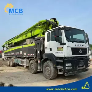 1718698870716478.jpg.webp No. 240428P457, 2022 Zoomlion 62m concrete pump truck