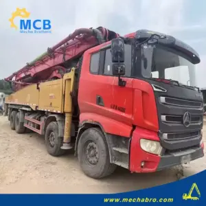 1718700587379278.jpg.webp No. 240429P460, 2020 Sany 56m concrete pump truck