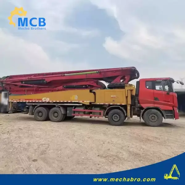 1718700588461235.jpg.webp No. 240429P460, 2020 Sany 56m concrete pump truck