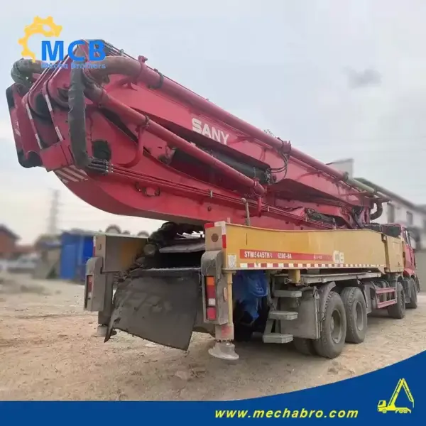 1718700589496680.jpg.webp No. 240429P460, 2020 Sany 56m concrete pump truck