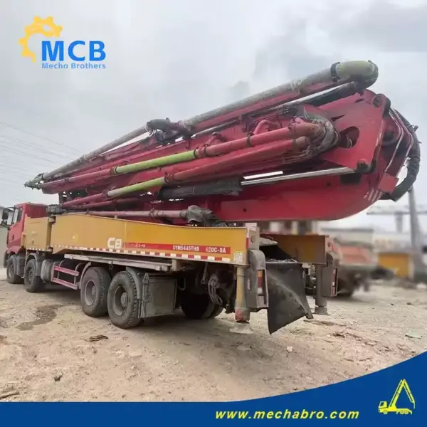 1718700591592259.jpg.webp No. 240429P460, 2020 Sany 56m concrete pump truck