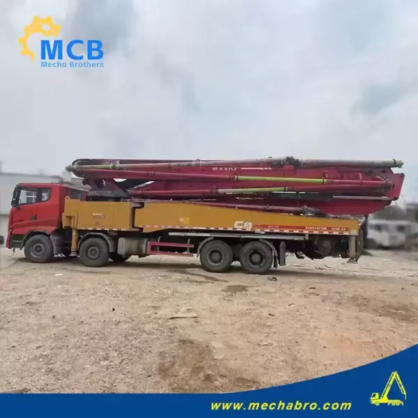 1718700591777898.jpg.webp No. 240429P460, 2020 Sany 56m concrete pump truck