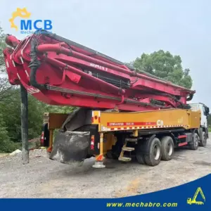 1718700837121931.jpg.webp No. 240429P461, 2019 Sany 56m concrete pump truck