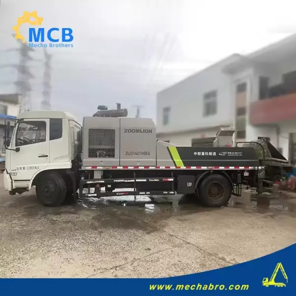 1719904478874254.jpg.webp No. 240401P414, 2020 Zoomlion 10020 Truck-mounted Concrete Line Pump