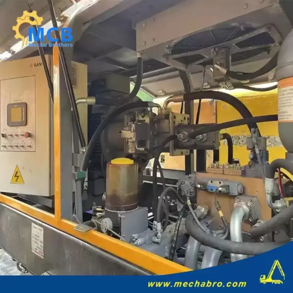 No. 240703P518, 2019 Sany 1816 Trailer Pump