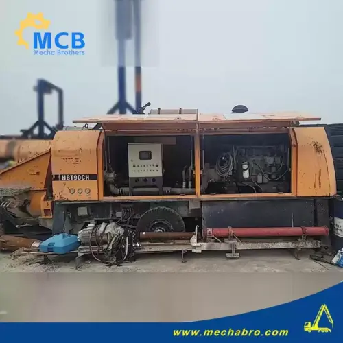 No. 240703P519, 2014 Sany 9028 Trailer Pump