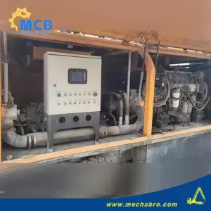 No. 240703P519, 2014 Sany 9028 Trailer Pump