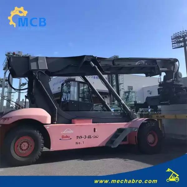 No. 240705R523, 2012 Linde 4531-TL Reach Stacker