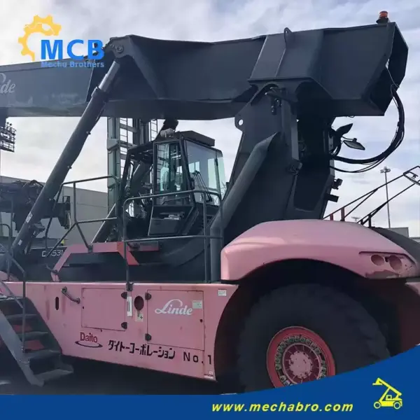 No. 240705R523, 2012 Linde 4531-TL Reach Stacker