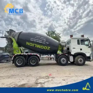 1720172648227367.jpg.webp No. 240704P521, 2021 Zoomlion 12m³ Truck Mixer