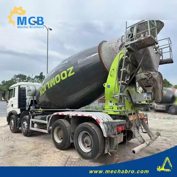 1720172649332594.jpg.webp No. 240704P521, 2021 Zoomlion 12m³ Truck Mixer