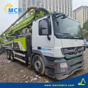 No. 240529P493, 2019 Zoomlion 49m concrete pump truck
