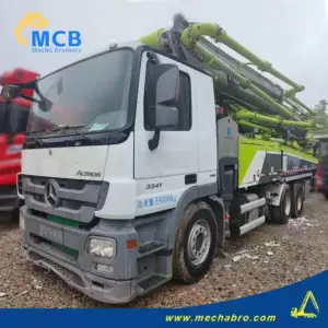 No. 240529P493, 2019 Zoomlion 49m concrete pump truck