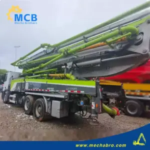 No. 240529P493, 2019 Zoomlion 49m concrete pump truck