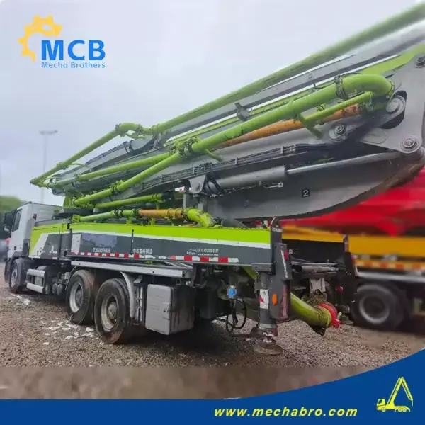 No. 240529P493, 2019 Zoomlion 49m concrete pump truck