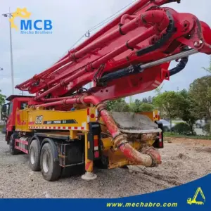 1720686785514106.jpg.webp No. 240709P526, 2021 Sany 43m concrete pump truck