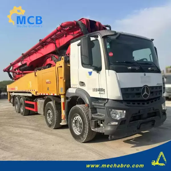 No. 240715P529, 2020 Sany 56m concrete pump truck