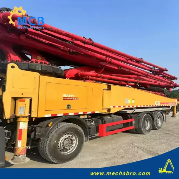 No. 240715P529, 2020 Sany 56m concrete pump truck