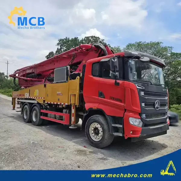 No. 240716P530, 2020 Sany 49m concrete pump truck